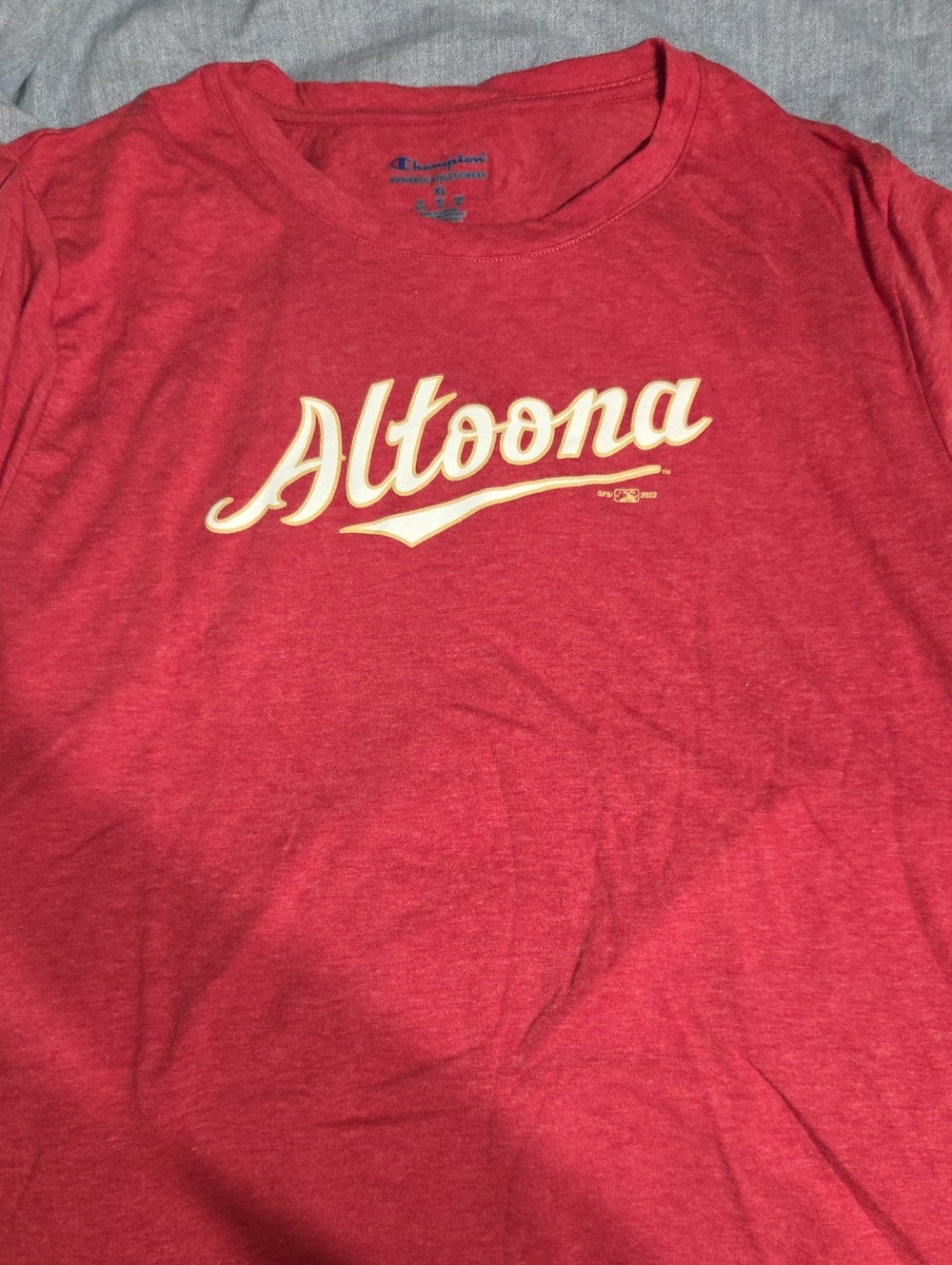 Champion Red 'Altoona Curve' Short-Sleeve Tee